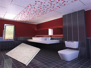 Bordo composto del soffitto del bagno dei pannelli per soffitti impermeabili interni del PVC