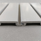 Il PVC standard Slatwall degli Stati Uniti riveste 12inch la larghezza di pannelli Grey White For Interior Fire valutato