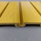 slatwall del PVC della prova di fuoco per piedi a 12 pollici d'attaccatura di colore di legno delle esposizioni i 4 o 8 piedi