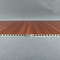 Pannello di parete composito di legno di lucentezza di WPC alto per la sala d'esposizione