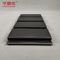 Il PVC di superficie regolare nero Slatwall riveste 300mm x 17mm di pannelli