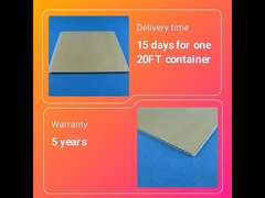 huaxiajie Pannello murale in legno composito di plastica wpc di vendita caldo per coperture strutturali