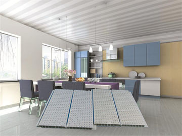 Pannelli per soffitti bianchi del PVC di colore della scanalatura per i pannelli per soffitti bianchi del PVC di colore della scanalatura