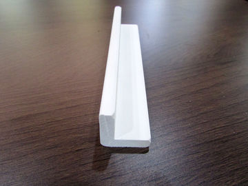 Disposizione decorativa del PVC della schiuma plastica che modella per la parete di Inteiror che orla bianco