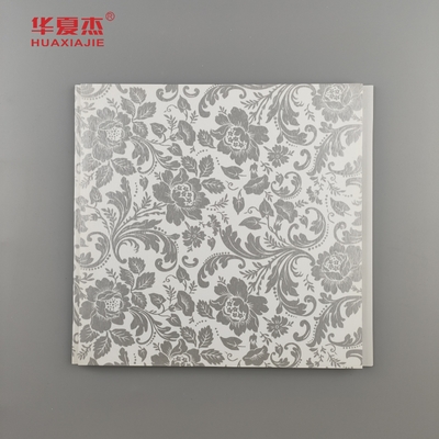 Vendita a caldo Disegno floreale pannello da parete in Pvc stile country texture fredda pannello in Pvc stratificato per decorazioni murali