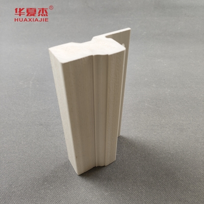 Wpc interno cornice di porta Bianco o di legno Granelli Superficie Wpc stampaggio