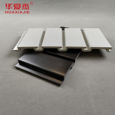 Ottima resistenza agli urti PVC Slatwall Soluzioni di stoccaggio durevoli ed eleganti