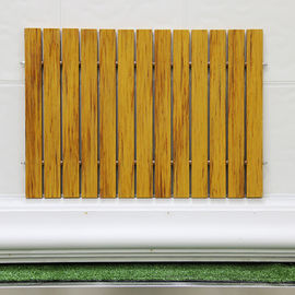 Prezzo buono bordi compositi di Decking del cuscino di 80cm x di 60cm WPC per il bagno in linea