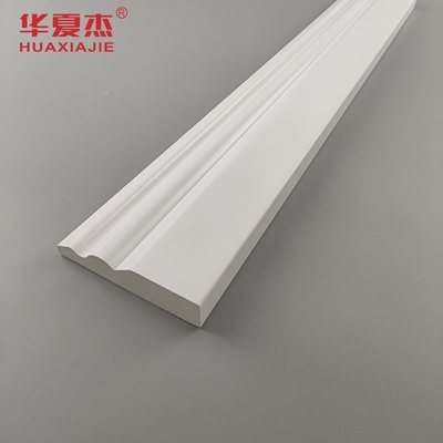 Prezzo buono Fabbrica baseboard personalizzato rivestimento di alta qualità pvc materiale da costruzione bianco decorazione interni in linea