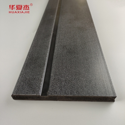 Prezzo buono Materiale per la decorazione del basamento in PVC nero a prova di umidità in linea