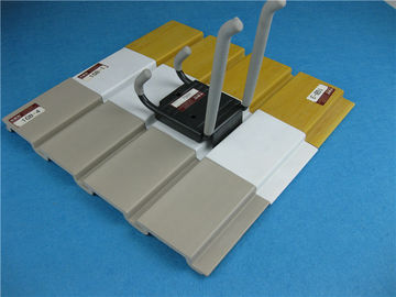 Prezzo buono Pannelli di parete di stoccaggio di Taupe 8ft, pannelli di parete di plastica di legno del bordo per la stanza del mestiere in linea