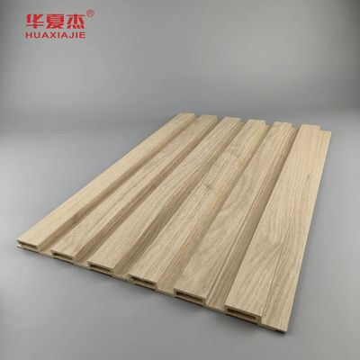 Prezzo buono Installazione facile Pannello murale WPC 200mm X 16mm per interni Impermeabile Anticorrosivo in linea