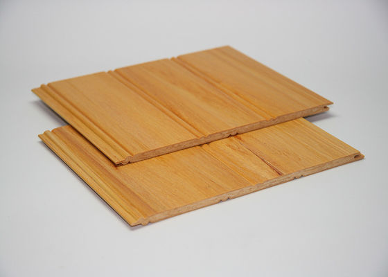 Prezzo buono In legno economico WPC pannello da parete superficie impermeabile di colore legno in linea