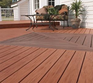 Prezzo buono L'imbarco composito ambientale di Decking di Wpc resiste a UV e ad antislittamento in linea