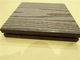 Profili di plastica costruiti del pavimento di Decking composito di legno della piattaforma WPC