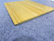 Il PVC giallo riveste per i pannelli del tetto di parete delle pareti/UPVC/WPC