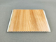 Pannelli per soffitti della parete colore di legno di 10mm x di 200mm con la striscia d'argento dell'oro