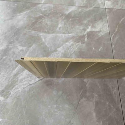 Pannello di parete moderno di Wpc del laminato plastico impermeabile per la decorazione interna