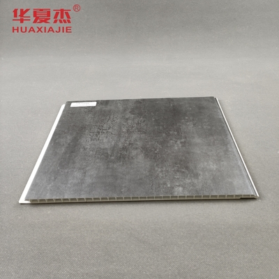 Pannelli di PVC per pareti in marmo grigio, interni e soffitti in PVC per la decorazione degli edifici