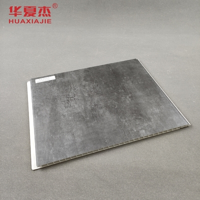 Pannelli di PVC per pareti in marmo grigio, interni e soffitti in PVC per la decorazione degli edifici