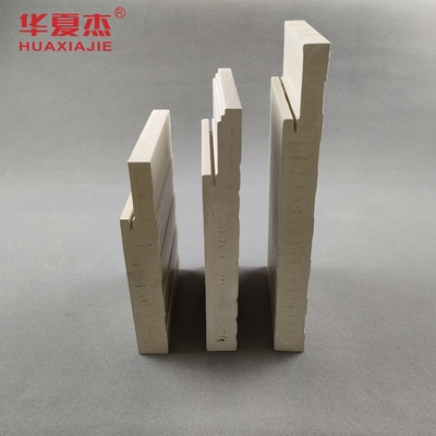260 mm WPC Cornice di porta Legno Grano PVC WPC Porta Jamb Materiale da costruzione