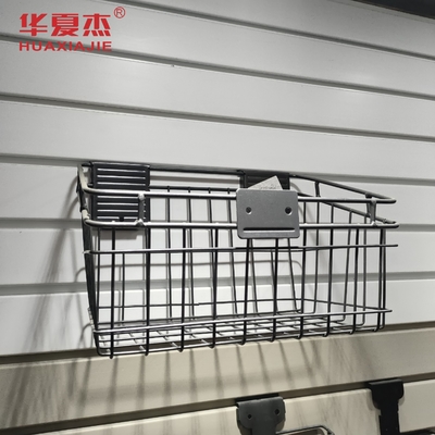 Facile da installare PVC Slat pannello di parete ganci pannello di garage Cornice di parete impermeabile per la decorazione