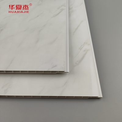 pannelli di pareti in pvc marmoreo impermeabile pannelli di soffitto in pvc decorativi materiale da costruzione di stampa