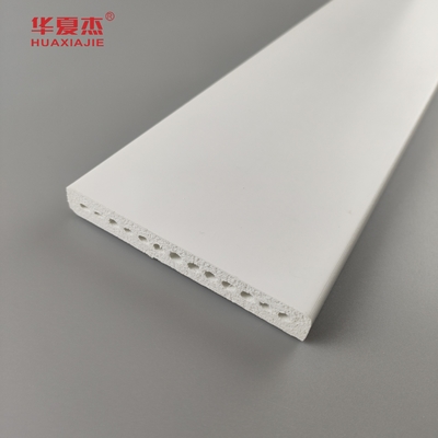 Prodotto all'ingrosso di profilati in PVC 15/32 X 3-1/2 Piastra in Pvc 89 X12 mm Piastra bianca da stampaggio