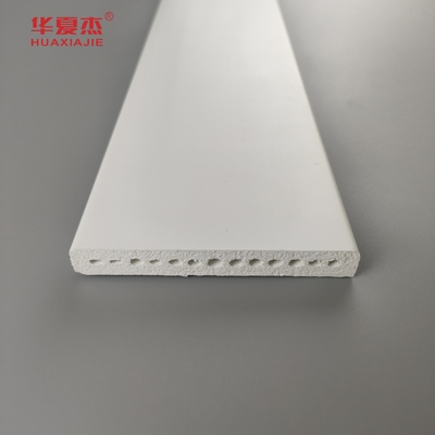 Prodotto all'ingrosso di profilati in PVC 15/32 X 3-1/2 Piastra in Pvc 89 X12 mm Piastra bianca da stampaggio