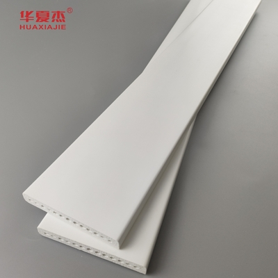 Prodotto all'ingrosso di profilati in PVC 15/32 X 3-1/2 Piastra in Pvc 89 X12 mm Piastra bianca da stampaggio