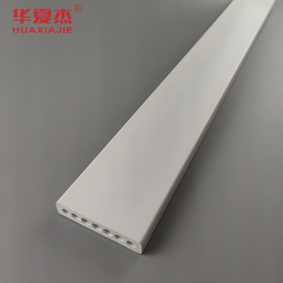 Prodotto all'ingrosso di profilati in PVC 15/32 X 3-1/2 Piastra in Pvc 89 X12 mm Piastra bianca da stampaggio