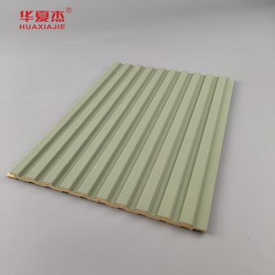 Vendita in grosso di pannelli a parete in pvc laminati, pannelli in pvc verde e bianco e pannelli in pvc per decorazioni interne