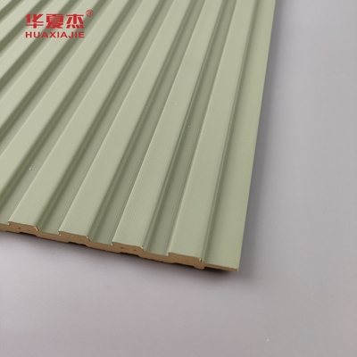 Vendita in grosso di pannelli a parete in pvc laminati, pannelli in pvc verde e bianco e pannelli in pvc per decorazioni interne