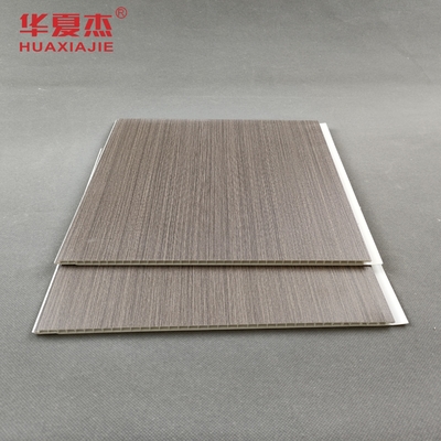 Colore di legno della decorazione interna dei pannelli per soffitti di plastica Heatproof del PVC