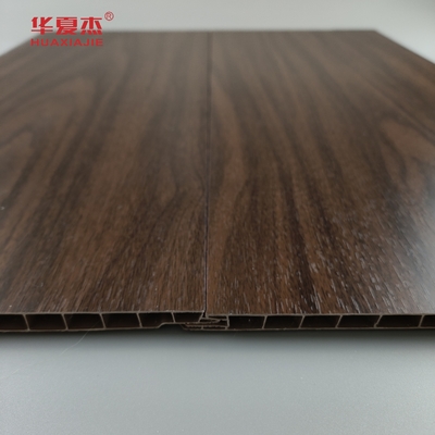 Pannelli per soffitti decorativi laminati di legno, rivestimento murale riciclabile del PVC 250*8mm