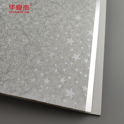 Ingrosso Colore di base classico con modello di stella luminosa pannello di parete in pvc pannello di soffitto interno