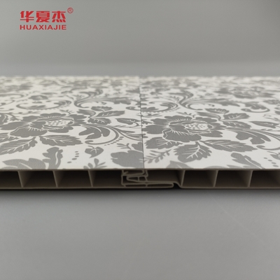Vendita a caldo Disegno floreale pannello da parete in Pvc stile country texture fredda pannello in Pvc stratificato per decorazioni murali