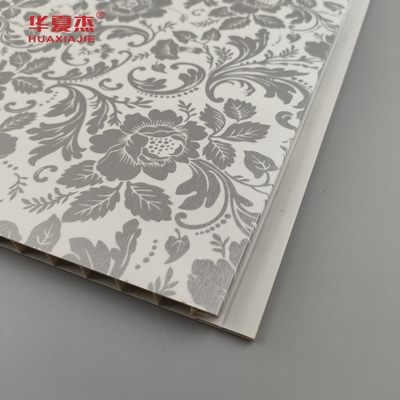 Vendita a caldo Disegno floreale pannello da parete in Pvc stile country texture fredda pannello in Pvc stratificato per decorazioni murali