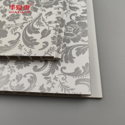 Vendita a caldo Disegno floreale pannello da parete in Pvc stile country texture fredda pannello in Pvc stratificato per decorazioni murali