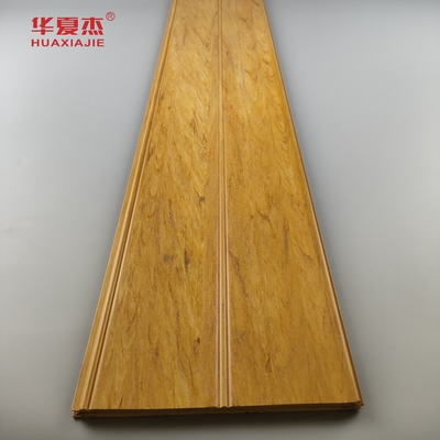 Natura Legno Wpc Wainscoting pannelli impermeabile Wpc pannello da parete Wainscot per la decorazione del bagno