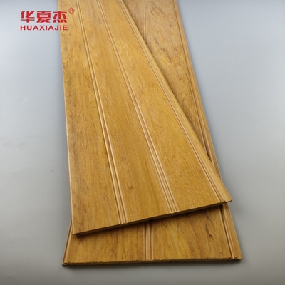 Natura Legno Wpc Wainscoting pannelli impermeabile Wpc pannello da parete Wainscot per la decorazione del bagno