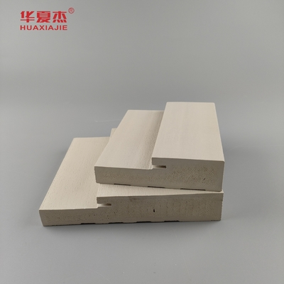 Modello in legno impermeabile 6-9/16' Wpc Porta Giambetta 4-9/16' Wpc Porta Cornice Edificio Decorazione