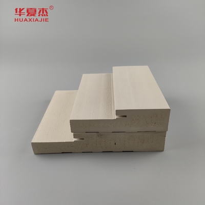 Modello in legno impermeabile 6-9/16' Wpc Porta Giambetta 4-9/16' Wpc Porta Cornice Edificio Decorazione
