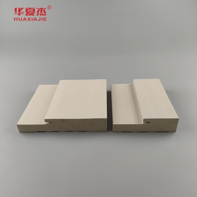 Modello in legno impermeabile 6-9/16' Wpc Porta Giambetta 4-9/16' Wpc Porta Cornice Edificio Decorazione