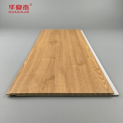 Al dettaglio pannelli murali in pvc a grana di legno pannelli di soffitto in pvc antigraffi per la decorazione residenziale