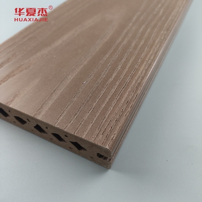 Piastrelle di terrazzamento in wpc di alta qualità 3d legno grano impermeabile terrazzamento per pavimenti esterni