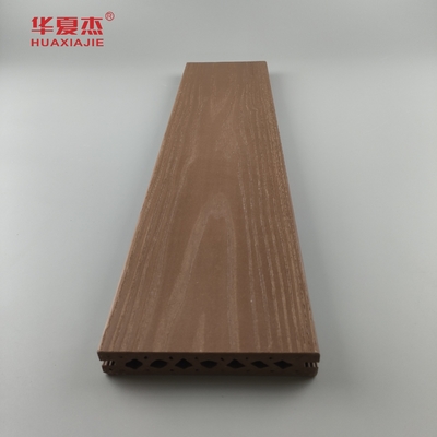 Piastrelle di terrazzamento in wpc di alta qualità 3d legno grano impermeabile terrazzamento per pavimenti esterni