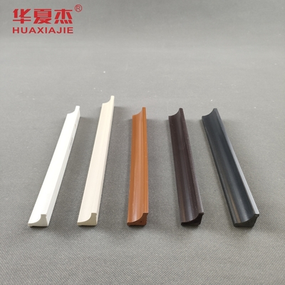 Modanature decorativi del PVC del giro quarto, modanatura decorativo riciclabile per le pareti