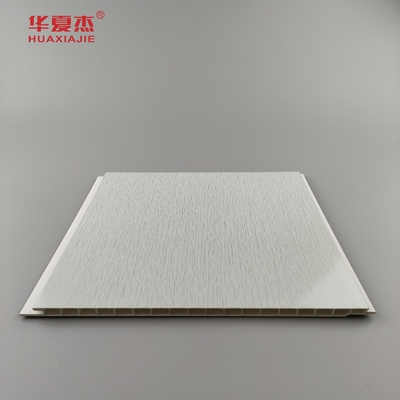 Moderno Disegno Argento Colore PVC soffitto e pannelli di parete resistente all'umidità Pareti pannelli di PVC Decorazione edilizia