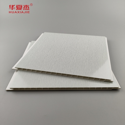 Moderno Disegno Argento Colore PVC soffitto e pannelli di parete resistente all'umidità Pareti pannelli di PVC Decorazione edilizia